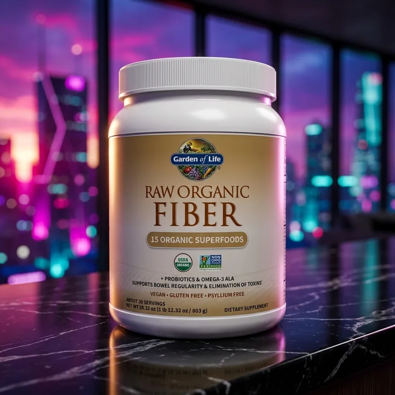 Garden of Life Raw Organic Fiber, Unflavored
