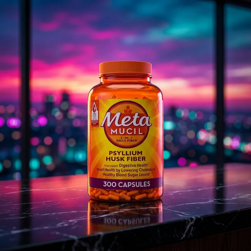Metamucil Psyllium Fiber Capsules