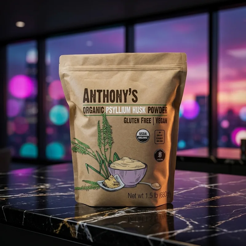 Anthony's Organic Psyllium Husk Powder