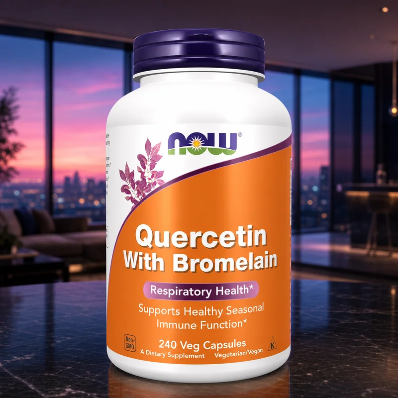 NOW Foods Quercetin with Bromelain