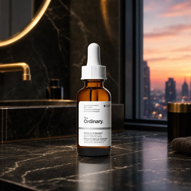 The Ordinary Retinol 1% in Squalane high-strength serum, 30ml dropper — from Amazon listing