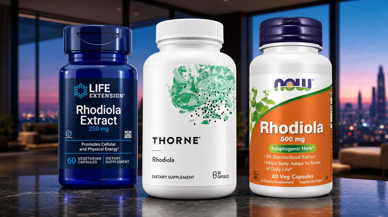 Rhodiola rosea supplement