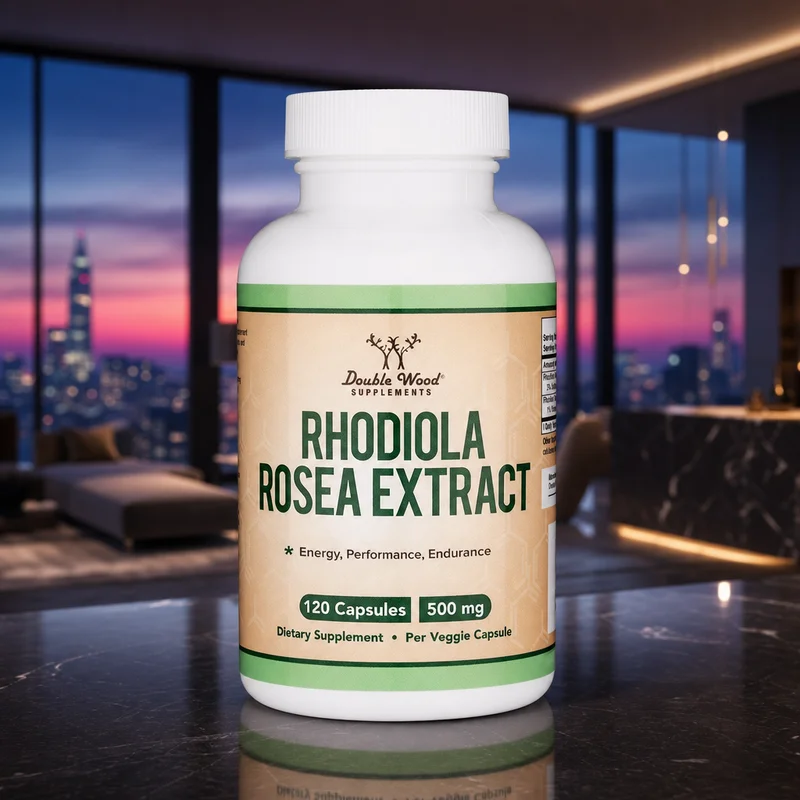 Double Wood Rhodiola Rosea 500 mg