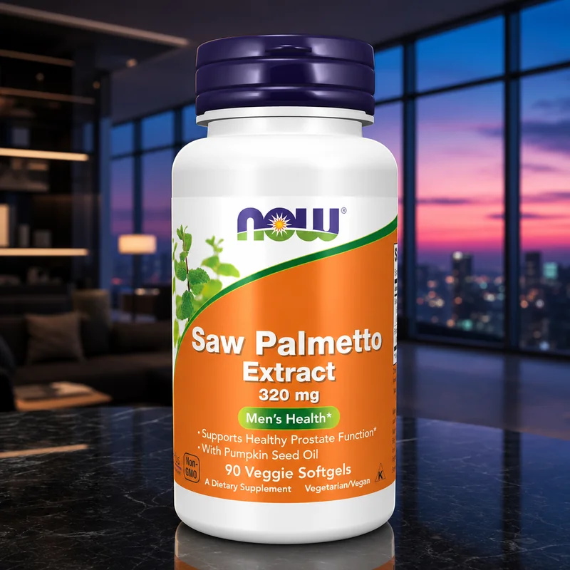 NOW Saw Palmetto Extract 320 mg with Pumpkin Seed Oil