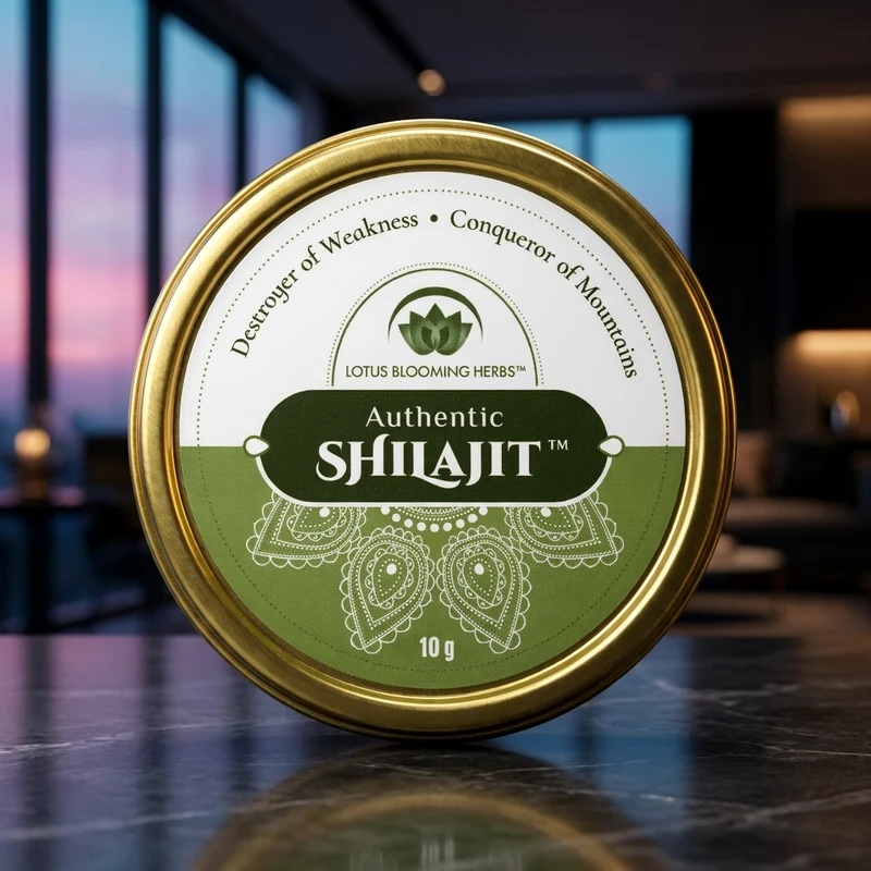 Lotus Blooming Herbs Authentic Shilajit