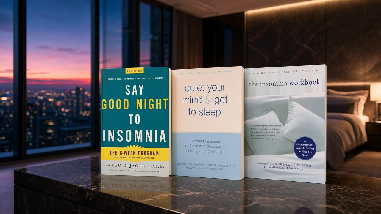 Top 8 Best Books to Beat Insomnia & Sleep Better for Sleep & Recovery (2026)