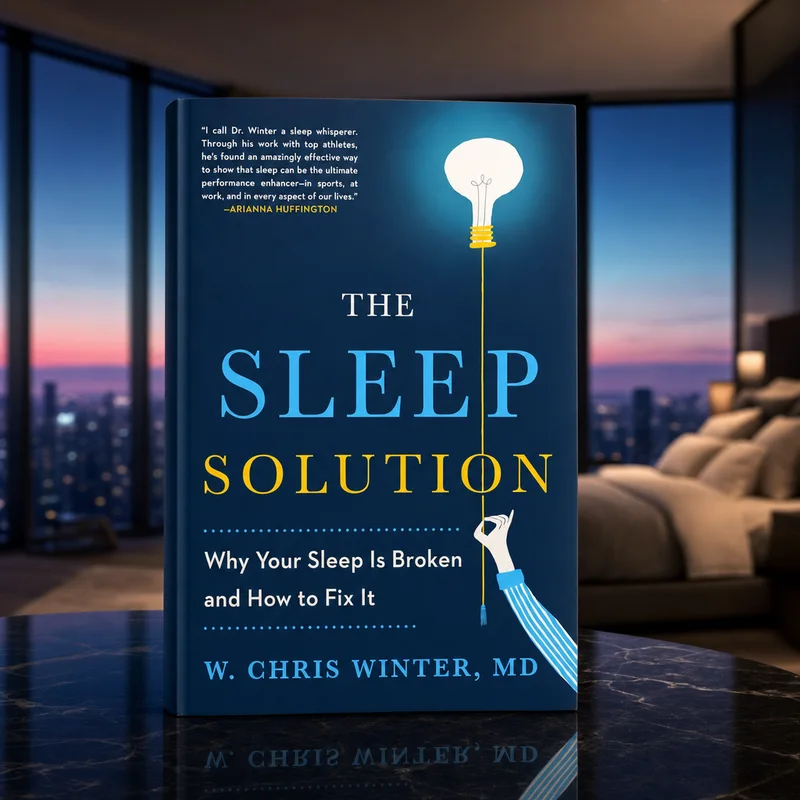 The Sleep Solution by W. Chris Winter, paperback cover — from Amazon listing