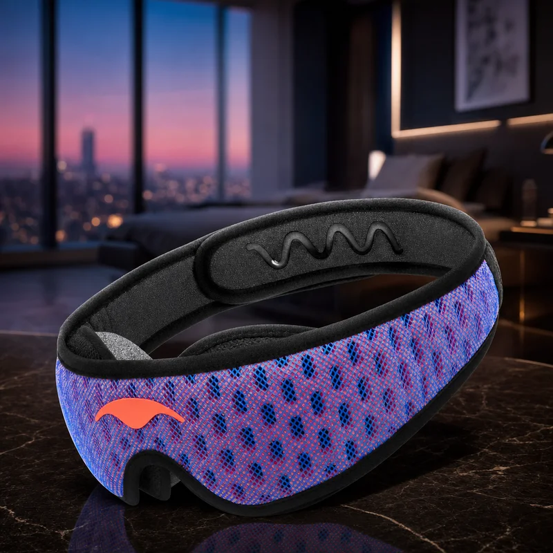 Manta Pro Sleep Mask, modular C-shaped blackout eye cups — from Amazon listing