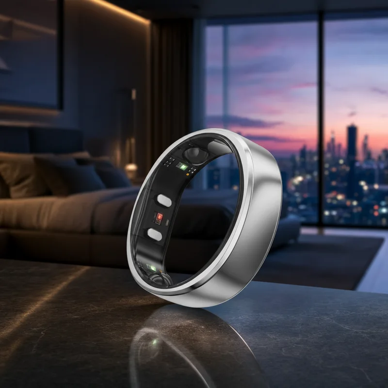 RingConn Gen 2 ultra-light titanium smart ring sleep tracker — from Amazon listing
