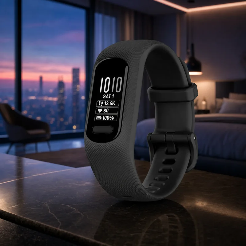Garmin vivosmart 5 slim fitness and sleep band — from Amazon listing