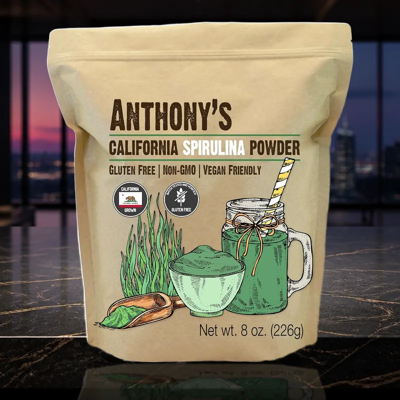 Anthony's California Spirulina Powder, 8 oz — product