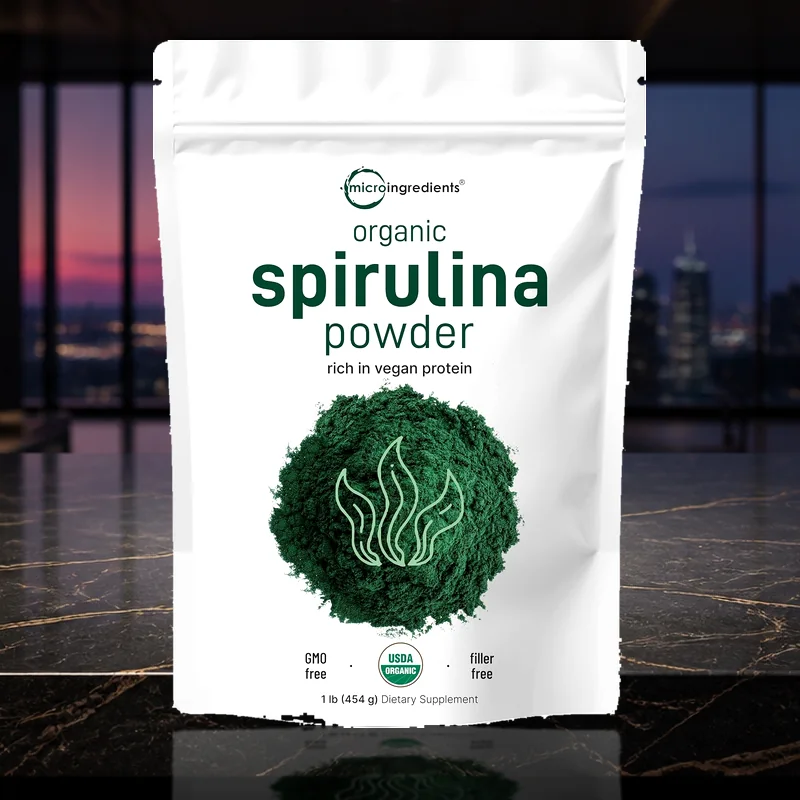 Micro Ingredients Organic Spirulina Powder, 1 lb — product