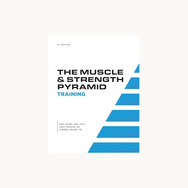 The Muscle and Strength Pyramid: Training, 3rd edition paperback cover — from Amazon listing