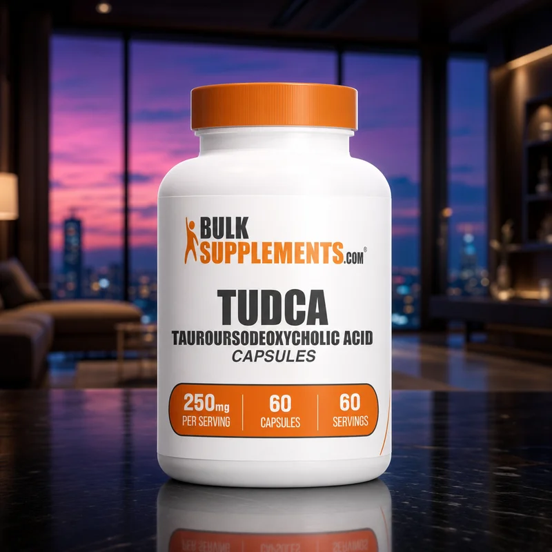 BulkSupplements.com TUDCA 250mg, 60 Capsules