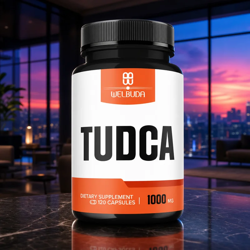 8-in-1 TUDCA 1000mg with Milk Thistle, 120 Capsules