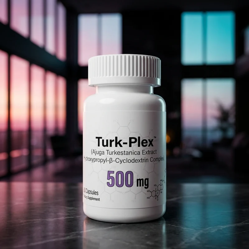 Gorilla Mind Turk-Plex Turkesterone 500 mg bottle — from the Amazon listing