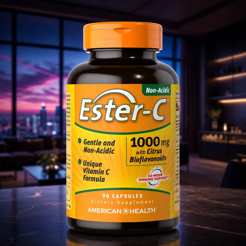 American Health Ester-C 1000 mg with Citrus Bioflavonoids, 90 Capsules