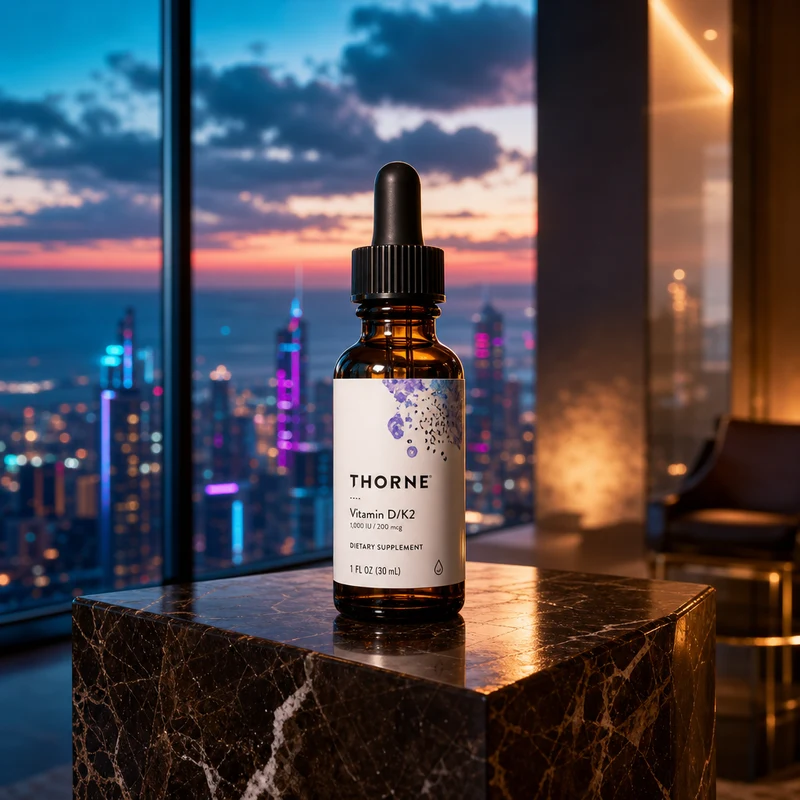 Thorne Vitamin D + K2 Liquid, 1 oz dropper bottle — bottle from Amazon listing