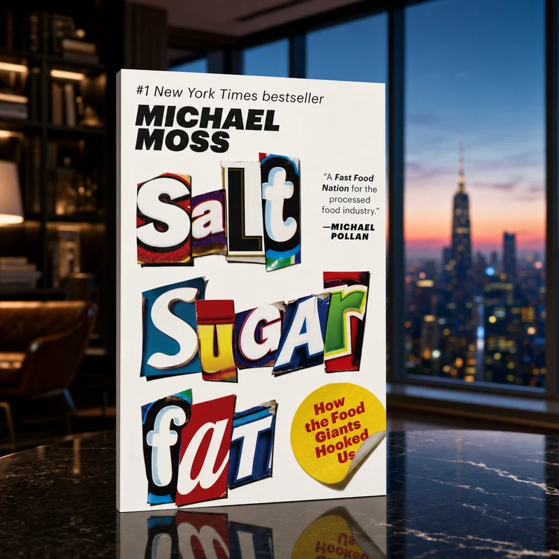 Salt Sugar Fat by Michael Moss, paperback cover — from Amazon listing