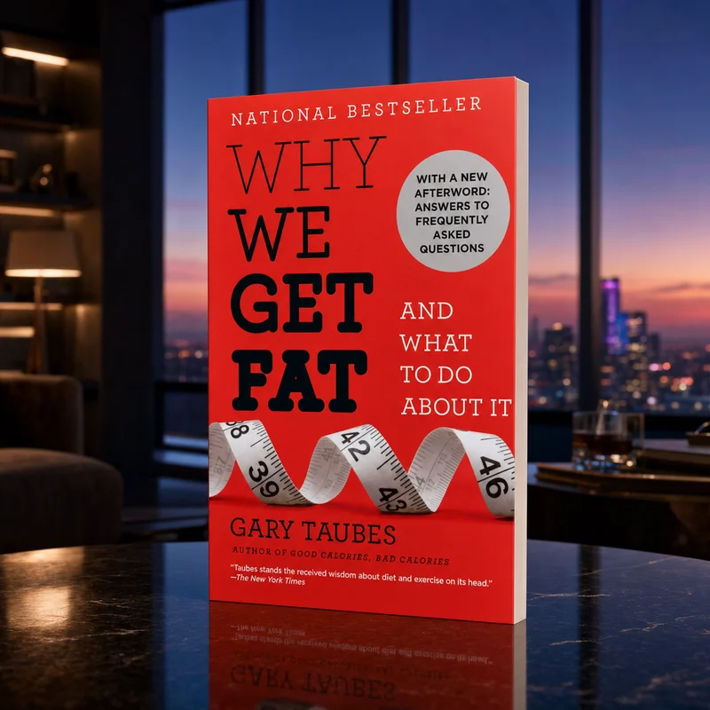 Why We Get Fat by Gary Taubes, paperback cover — from Amazon listing