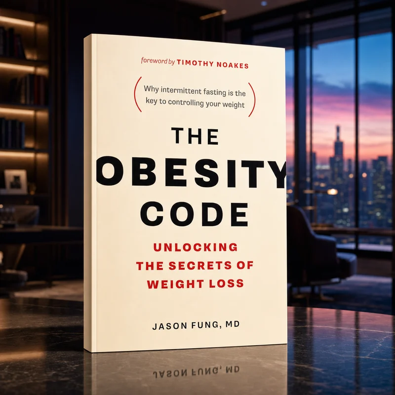 The Obesity Code by Jason Fung, paperback cover — from Amazon listing
