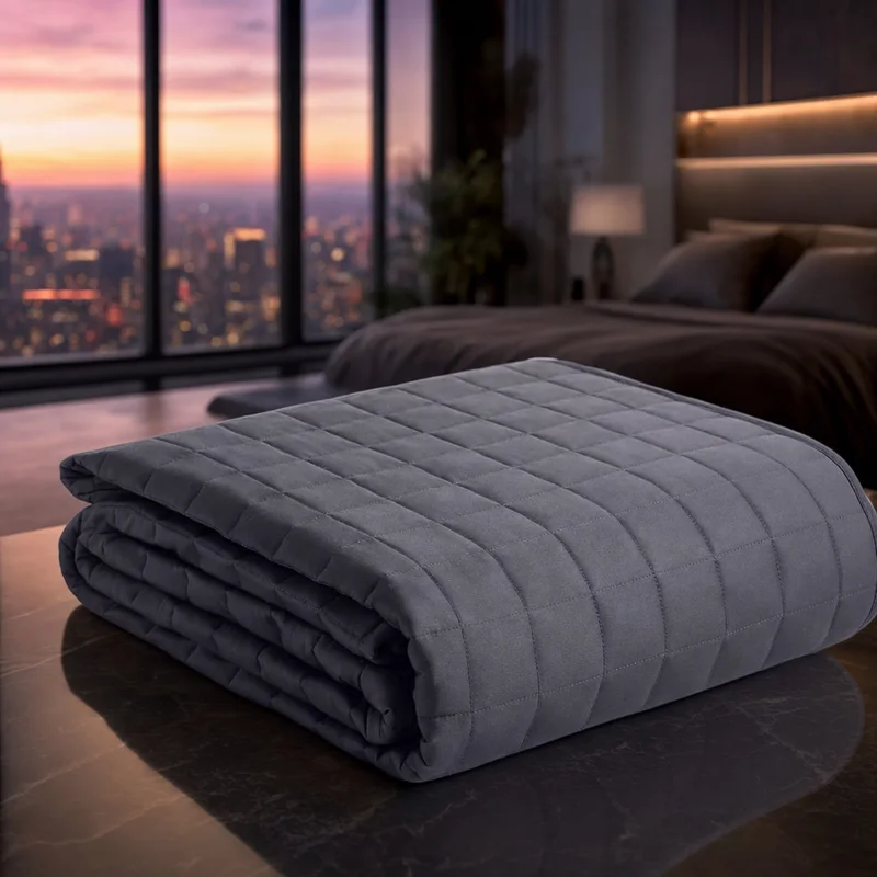 YnM 15 lb Weighted Blanket, 48x72 in — from Amazon listing
