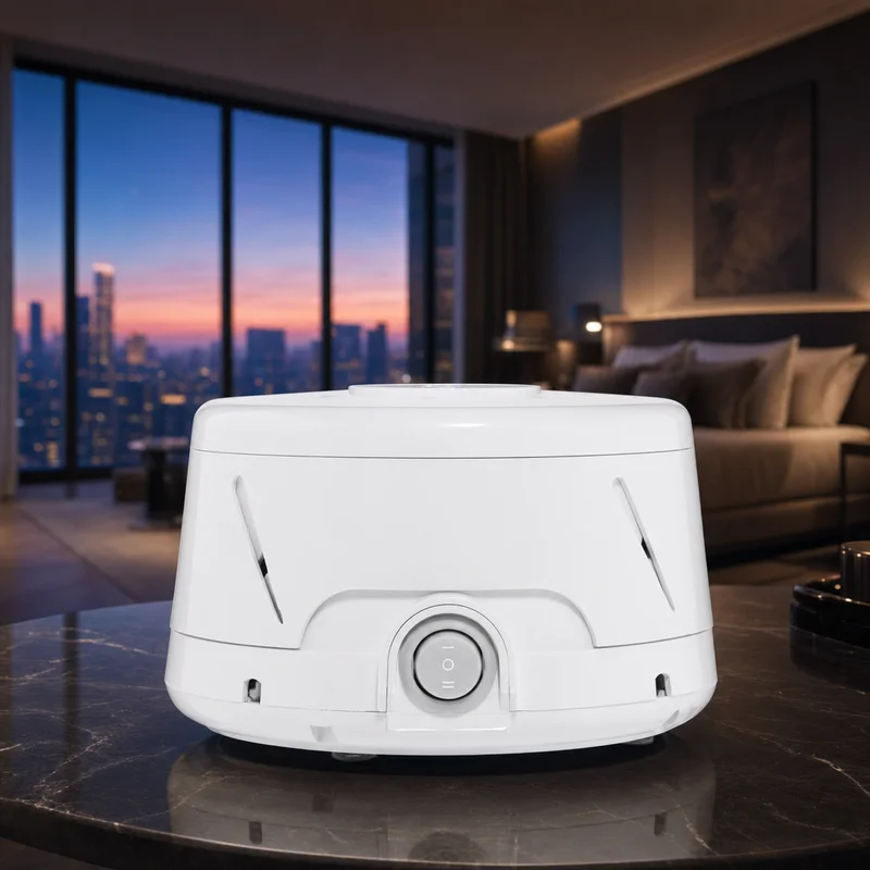Yogasleep Dohm Classic real-fan white noise machine, white — from Amazon listing