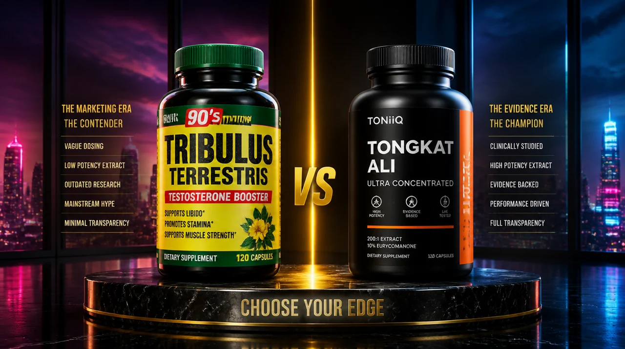 Tribulus Terrestris supplement bottle