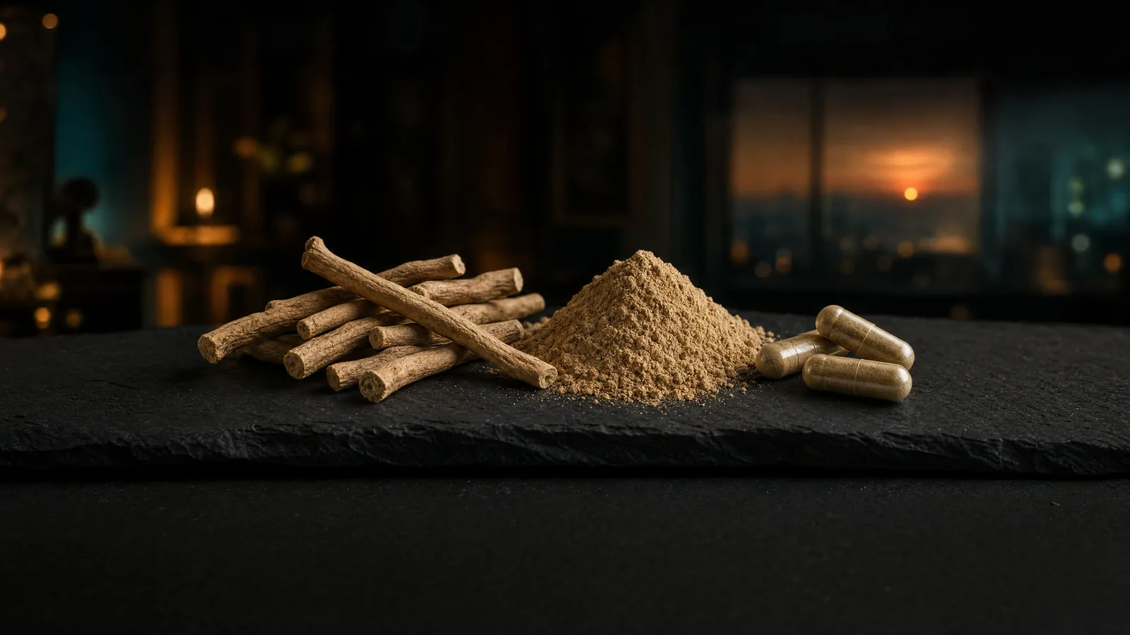 Ashwagandha — evidence guide key art