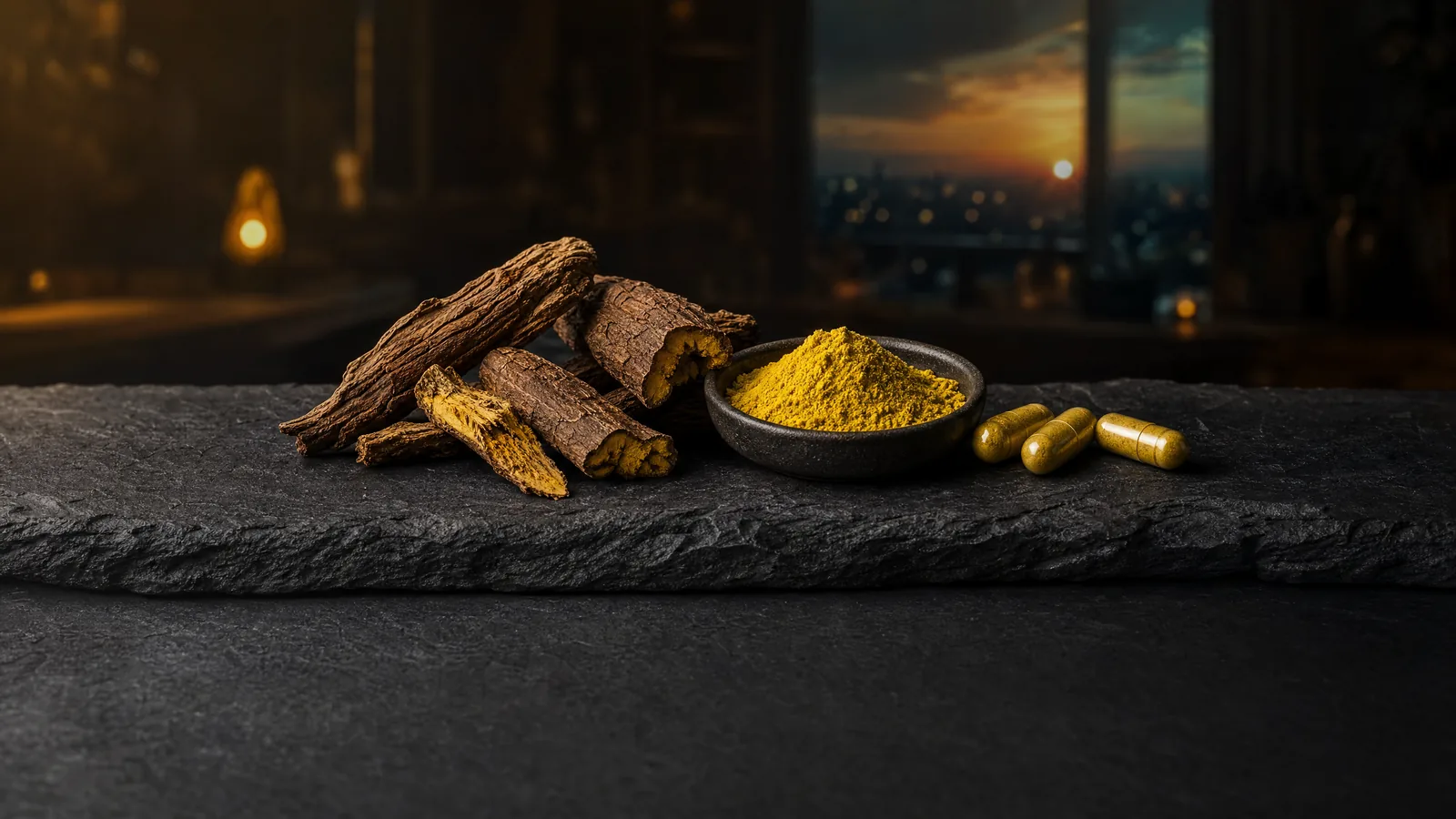 Berberine — evidence guide key art
