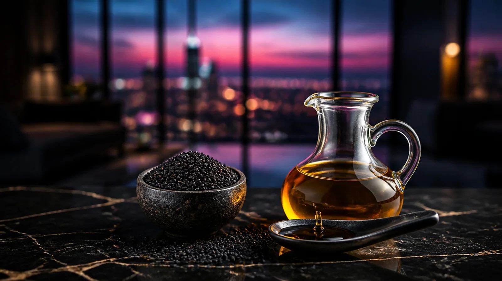 Black Seed Oil — evidence guide key art
