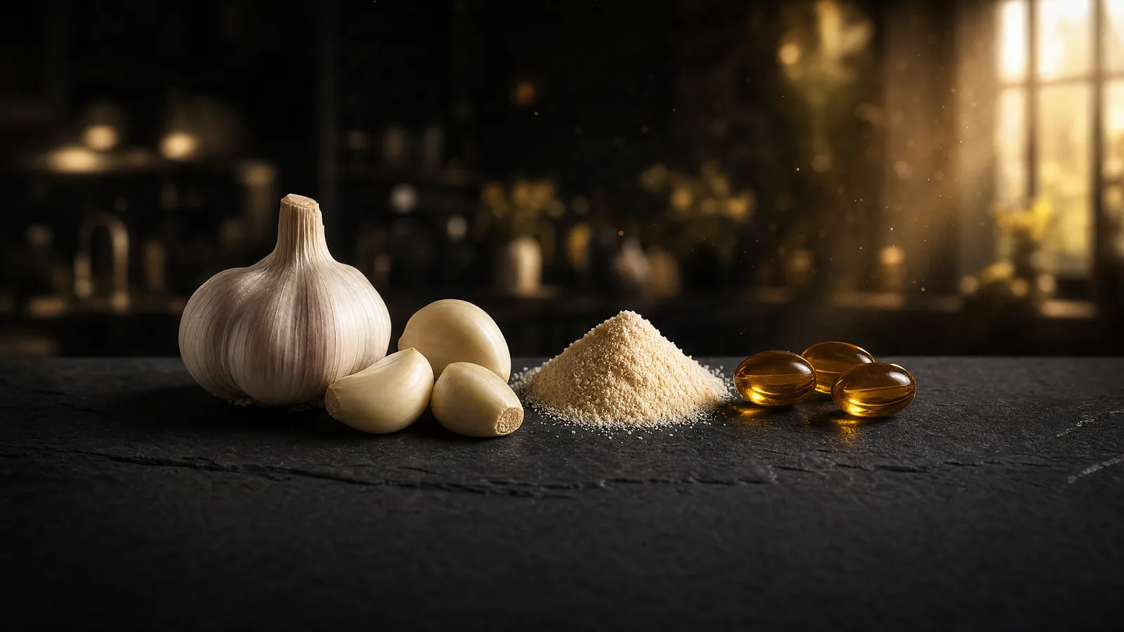 Garlic — evidence guide key art