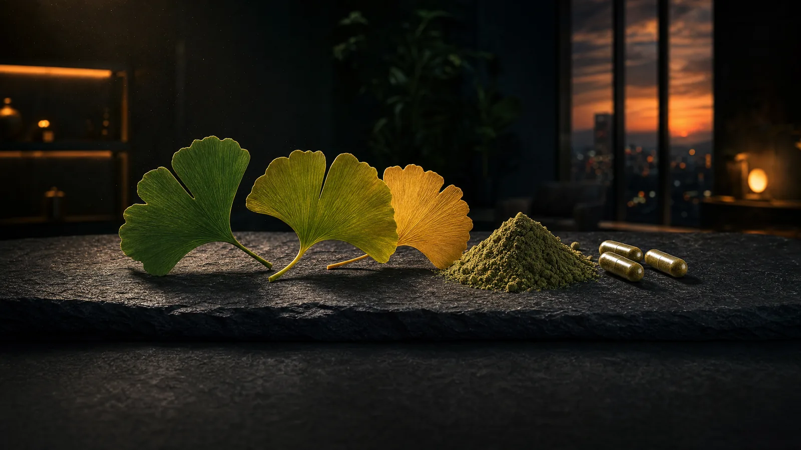 Ginkgo Biloba — evidence guide key art