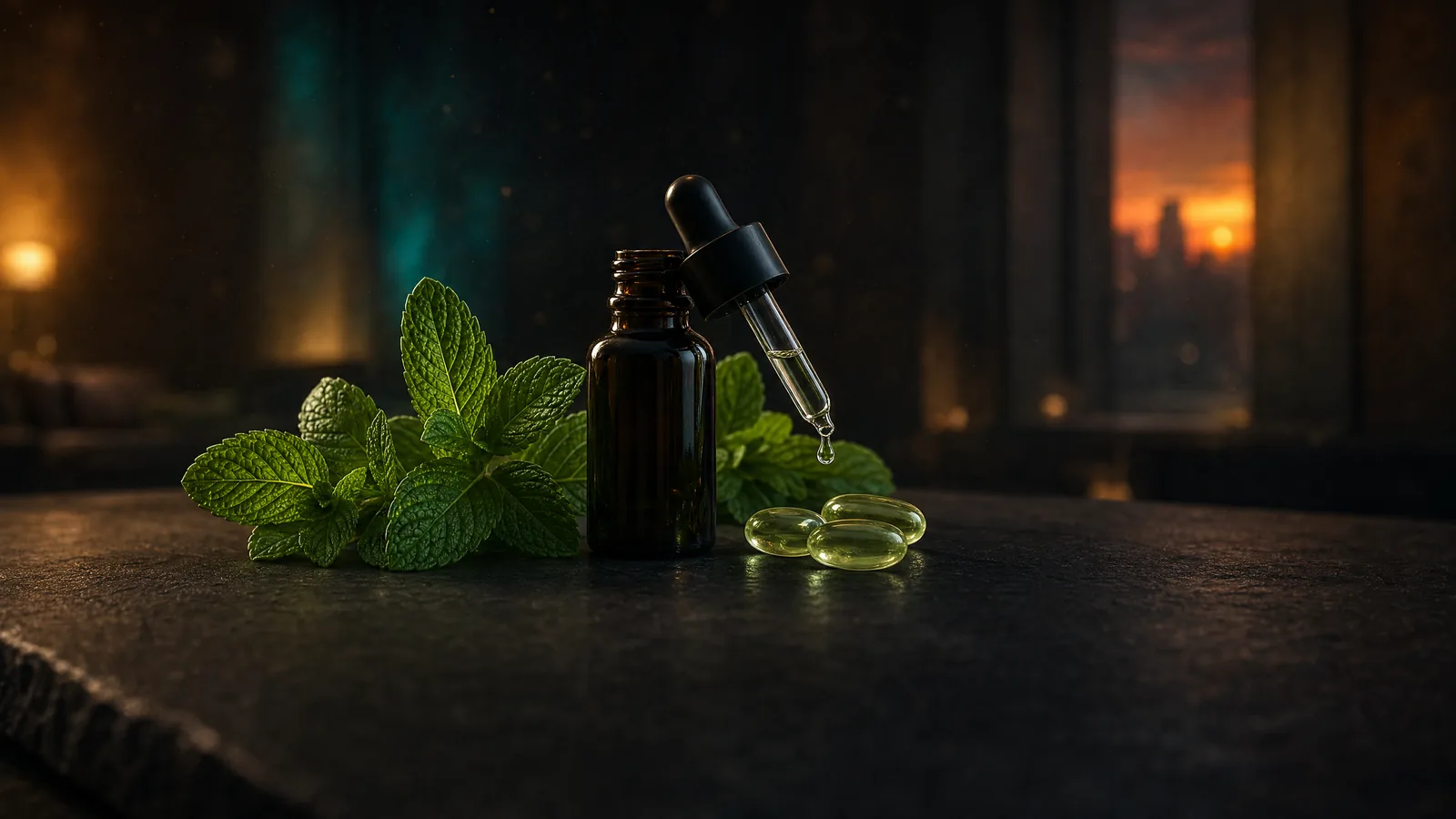 Peppermint Oil — evidence guide key art
