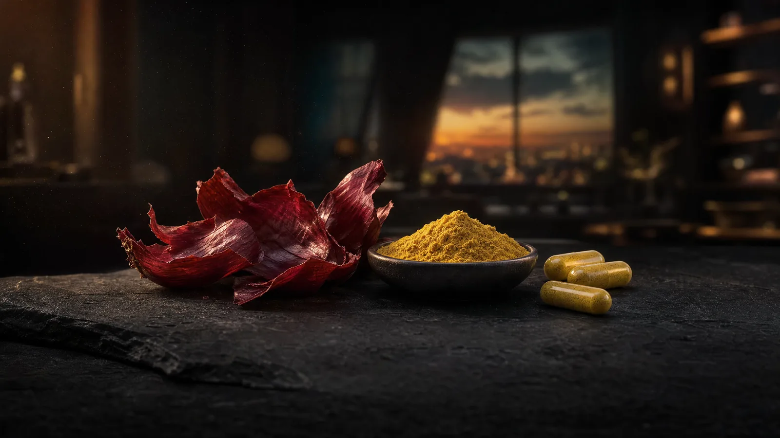 Quercetin — evidence guide key art