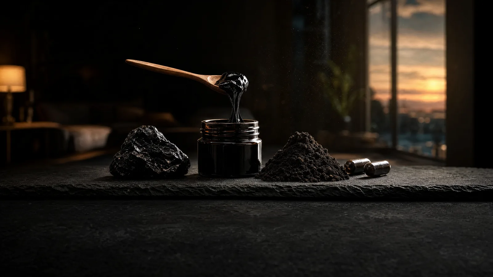 Shilajit — evidence guide key art