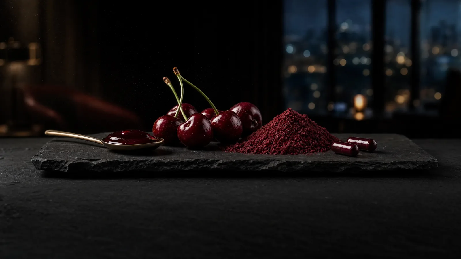 Tart Cherry — evidence guide key art