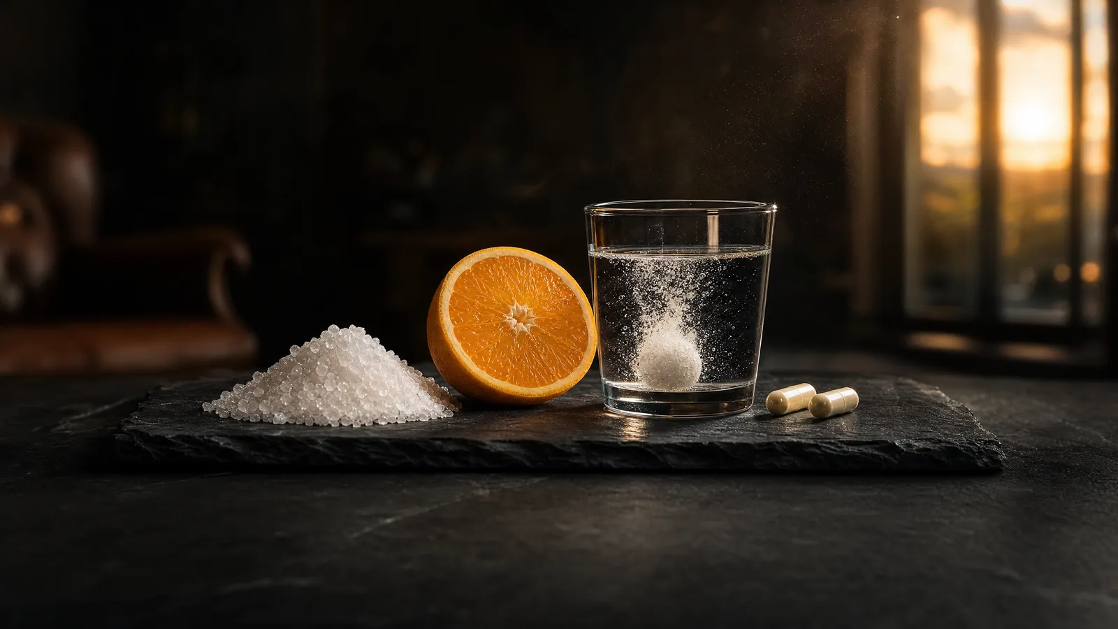 Vitamin C — evidence guide key art