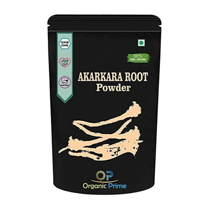 Yuji Akarkara Root Powder | Anacyclus Pyrethrum | Pellitory Root Powder- 200 GM
